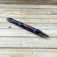 Image 3 of Handmade Vertex Ballpoint Pen with Colorful Acrylic