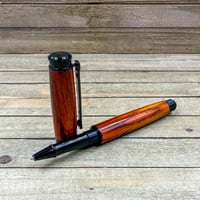 Image 3 of Handmade Cocobolo Rosewood Rollerball Pen