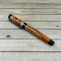 Image 4 of Handmade Amboyna Burl Rollerball Pen