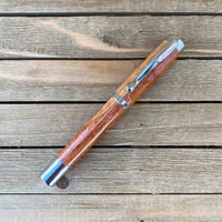Image 5 of Handmade Segmented Wood Rollerball Pen with Red Oak, Mesquite, Walnut and Maple Wood