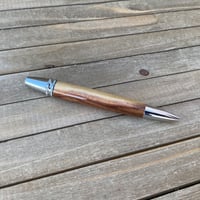 Image 5 of Sapwood and Hardwood Twist Pen, Two Toned Wood Pen