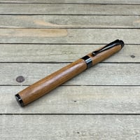 Image 6 of Bradford Pear Wood Fountain Pen – Handcrafted Introductory Fountain Pen with Medium-Fine Nib