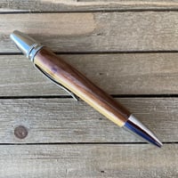 Image 6 of Sapwood and Hardwood Twist Pen, Two Toned Wood Pen