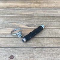 Image 7 of Construction rebar toothpick, money holder, or keepsake urn keychain