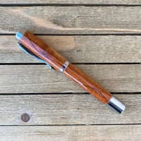 Image 7 of Handmade Segmented Wood Rollerball Pen with Red Oak, Mesquite, Walnut and Maple Wood