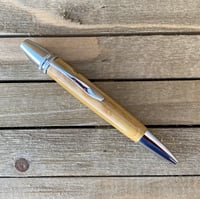 Image 7 of Sapwood and Hardwood Twist Pen, Two Toned Wood Pen