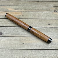 Image 8 of Bradford Pear Wood Fountain Pen – Handcrafted Introductory Fountain Pen with Medium-Fine Nib