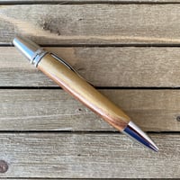 Image 8 of Sapwood and Hardwood Twist Pen, Two Toned Wood Pen