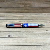 Image 9 of Texas and USA Flag Cigar Pen