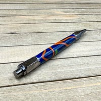 Image 9 of Handmade Vertex Ballpoint Pen with Colorful Acrylic