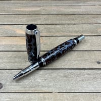 Image 10 of Handcrafted Coffee Bean Rollerball Pen in Gray Resin
