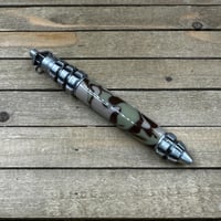 Image 2 of Handcrafted Pineapple Grenade Pen in Camo