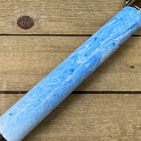 Image 3 of Ice Blue Acrylic Magnetic Cap Zen Style Fountain Pen