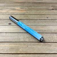 Image 5 of Ice Blue Acrylic Magnetic Cap Zen Style Fountain Pen