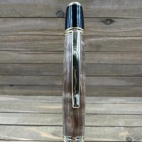 Image 6 of Red Rose Laser Inlay Pen – Handcrafted Wood Inlay Ballpoint Pen