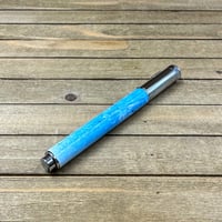 Image 7 of Ice Blue Acrylic Magnetic Cap Zen Style Fountain Pen
