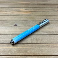 Image 8 of Ice Blue Acrylic Magnetic Cap Zen Style Fountain Pen