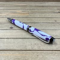 Image 9 of Handmade Purple and White Acrylic Cigar Pen
