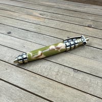 Image 10 of Handcrafted Pineapple Grenade Pen in Desert Military Camo Acrylic