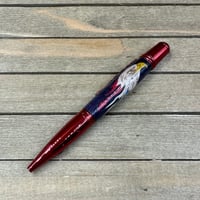 Image 1 of Handmade Laser Cut American Bald Eagle Ballpoint Pen