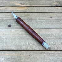 Image 1 of Handcrafted Mesquite Wood Hobby Knife