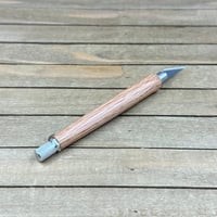 Image 3 of Handcrafted Red Oak Hobby Scalpel and Craft Knife