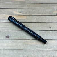 Image 2 of Knurled Rollerball Pen made with 3D Printed Honeycomb