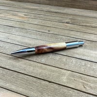 Image 1 of Handcrafted Mystery Wood Click Pen