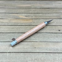 Image 4 of Handcrafted Red Oak Hobby Scalpel and Craft Knife