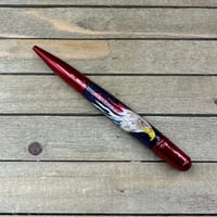 Image 3 of Handmade Laser Cut American Bald Eagle Ballpoint Pen