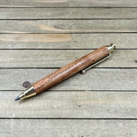 Image 4 of Handmade Texas Honey Mesquite Sketch Pencil with Gold Hardware