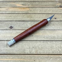 Image 4 of Handcrafted Mesquite Wood Hobby Knife