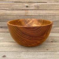 Image 3 of Hand Turned Mulberry Wood Bowl, Reclaimed West Texas Decor