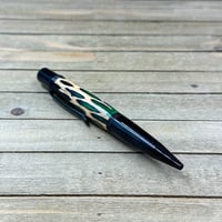 Image 6 of Cast Cholla Cactus Skeleton in Green and Black Resin