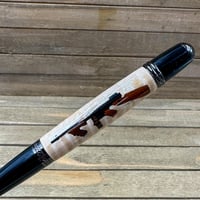 Image 6 of Handmade Laser Cut Tommy Gun Ballpoint Pen