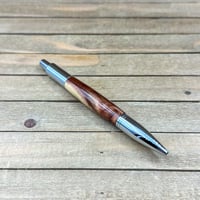 Image 4 of Handcrafted Mystery Wood Click Pen