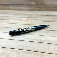 Image 7 of Cast Cholla Cactus Skeleton in Green and Black Resin