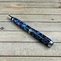 Image 8 of Confetti Resin Rollerball Pen, Handmade Junior Gentleman Style