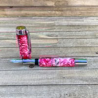 Image 7 of Large Alder Pinecone Fountain Pen with Medium Nib