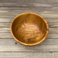 Image 6 of Hand Turned Mulberry Wood Bowl, Reclaimed West Texas Decor
