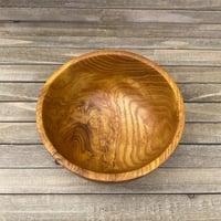 Image 7 of Hand Turned Mulberry Wood Bowl, Reclaimed West Texas Decor