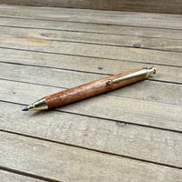 Image 9 of Handmade Texas Honey Mesquite Sketch Pencil with Gold Hardware