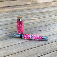 Image 9 of Large Alder Pinecone Fountain Pen with Medium Nib