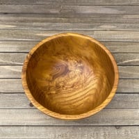 Image 8 of Hand Turned Mulberry Wood Bowl, Reclaimed West Texas Decor