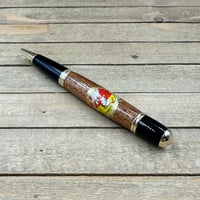 Image 10 of Handmade Mesquite Wood Ballpoint Pen Cast with La Gloria Cubana Cigar Label