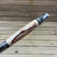 Image 8 of Rainbow Trout Pen on Curly Maple Wood