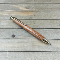 Image 10 of Handmade Texas Honey Mesquite Sketch Pencil with Gold Hardware