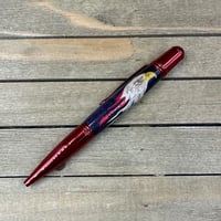 Image 10 of Handmade Laser Cut American Bald Eagle Ballpoint Pen