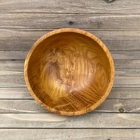 Image 9 of Hand Turned Mulberry Wood Bowl, Reclaimed West Texas Decor