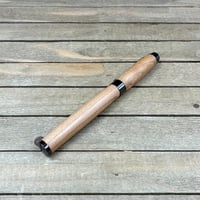 Image 9 of Handcrafted Virginia Cherry Fountain Pen with Gunmetal Hardware 